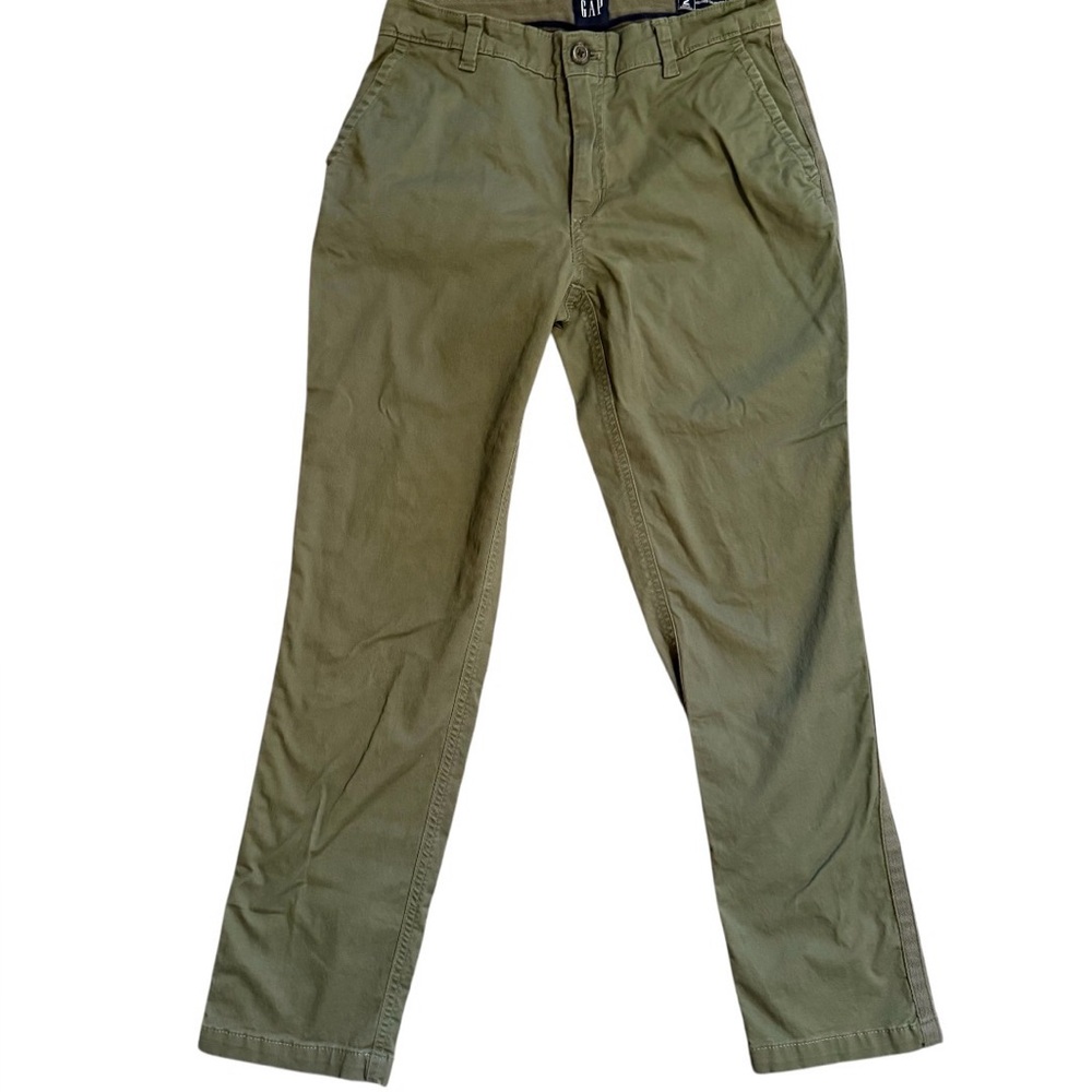 GAP Relaxed Girlfriend Green pants size 2